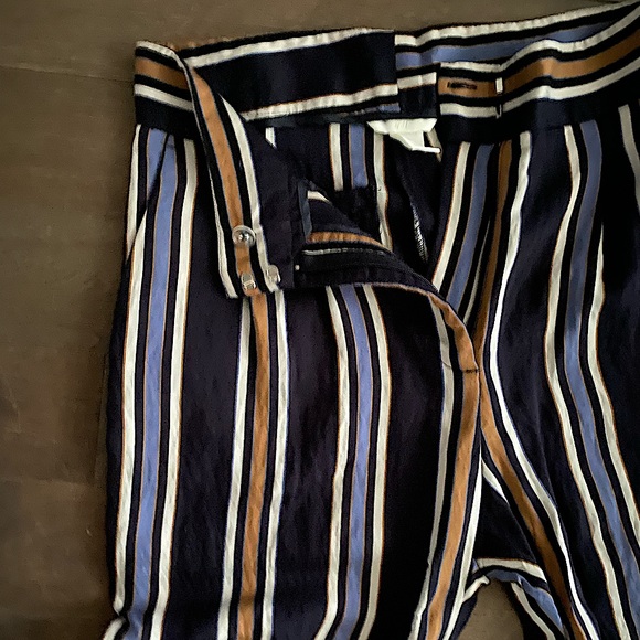 SOLD— H&M Pinstripe Blue Dress Pant - Picture 4 of 4
